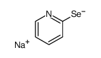 sodium pyridine-2-selenolate Structure