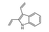 2,3-bis(ethenyl)-1H-indole结构式