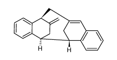 (5S,13S,14S)-16-methylene-5,6,13,14-tetrahydro-5,14-ethano-7,13-methanodibenzo[a,e][10]annulene Structure