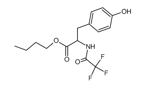 Butyl-N-trifluoracetyl-tyrosin Structure