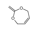 2-methylidene-4,7-dihydro-1,3-dioxepine结构式