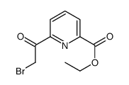 Ethyl 6-(bromoacetyl)-2-pyridinecarboxylate结构式