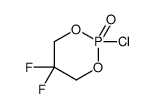 2-chloro-5,5-difluoro-1,3,2λ5-dioxaphosphinane 2-oxide结构式