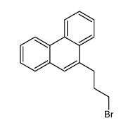 9-(3-bromopropyl)phenanthrene Structure