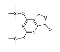 2,4-bis(trimethylsilyloxy)-5H-furo[3,4-d]pyrimidin-7-one Structure