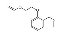 1-(2-ethenoxyethoxy)-2-prop-2-enylbenzene Structure