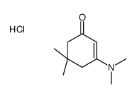 3-(dimethylamino)-5,5-dimethylcyclohex-2-en-1-one,hydrochloride Structure