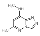 1,2,4-Triazolo[4,3-b]pyridazin-8-amine,N,6-dimethyl-结构式