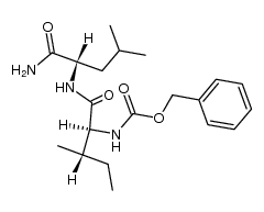 Cbz-Ile-Leu-NH2 Structure