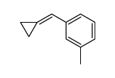 1-(cyclopropylidenemethyl)-3-methylbenzene结构式