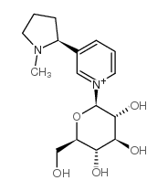 Nicotine N-D-Glucoside结构式