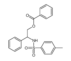 [2-[(4-methylphenyl)sulfonylamino]-2-phenylethyl] benzoate Structure