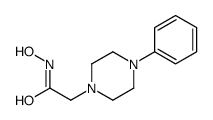 N-hydroxy-2-(4-phenylpiperazin-1-yl)acetamide Structure