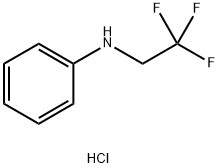 N-(2,2,2-三氟乙基)苯胺盐酸盐结构式
