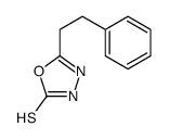 5-(2-phenylethyl)-3H-1,3,4-oxadiazole-2-thione结构式