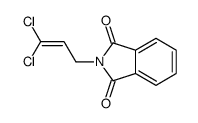 2-(3,3-dichloroprop-2-enyl)isoindole-1,3-dione Structure
