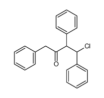 4-chloro-1,3,4-triphenyl-butan-2-one Structure