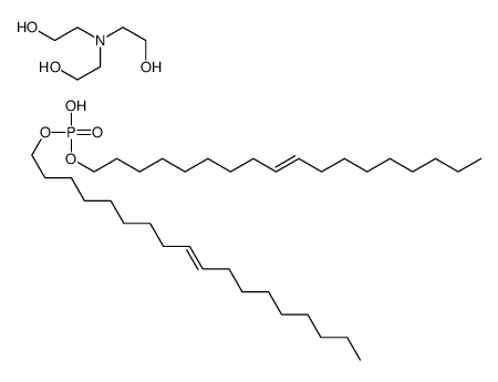 di(octadec-9-enyl) hydrogen phosphate, compound with 2,2',2''-nitrilotriethanol (1:1) picture