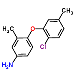 4-(2-Chloro-5-methylphenoxy)-3-methylaniline Structure