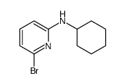 6-Bromo-N-cyclohexylpyridin-2-amine Structure