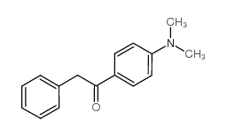 4'-DIMETHYLAMINO-2-PHENYLACETOPHENONE structure