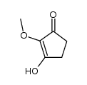 2-Cyclopenten-1-one,3-hydroxy-2-methoxy-(6CI,9CI) Structure