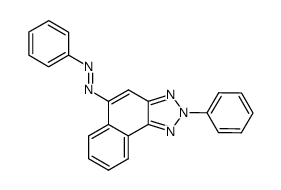 2-phenyl-5-phenylazo-2H-naphtho[1,2-d][1,2,3]triazole结构式