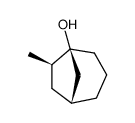 (1R*,5S*,7S*)-7-methylbicyclo<3.2.1>octan-1-ol结构式