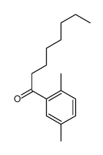 1-(2,5-dimethylphenyl)octan-1-one Structure