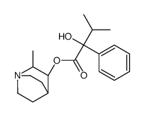 (7-methyl-1-azabicyclo[2.2.2]oct-8-yl) 2-hydroxy-3-methyl-2-phenyl-but anoate picture