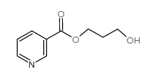 3-HYDROXYPROPYLNICOTINATE Structure