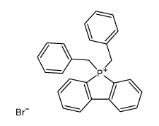 5,5-dibenzyl-5H-benzo[b]phosphindolium, bromide结构式