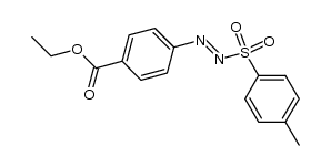 4-carbethoxyphenyl-4-tolylazo sulfone Structure