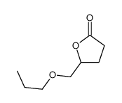 5-(propoxymethyl)oxolan-2-one Structure