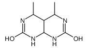 4,5-dimethyl-1,3,4,4a,5,6,8,8a-octahydropyrimido[4,5-d]pyrimidine-2,7-dione结构式