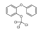1-phenoxy-2-(trichloromethoxy)benzene Structure
