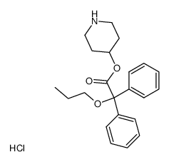 盐酸丙哌维林氮位N-脱甲基杂质结构式