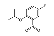 5-fluoro-1-nitro-2-(propan-2-yloxy)benzene结构式