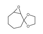 8-oxaspiro[bicyclo[5.1.0]octane-2,2'-[1,3]dioxolane]结构式