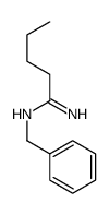 N'-benzylpentanimidamide结构式