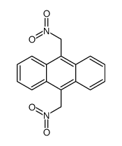 9,10-bis(nitromethyl)anthracene Structure