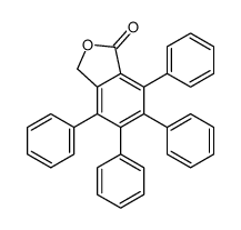 4,5,6,7-tetraphenyl-3H-2-benzofuran-1-one Structure