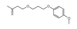 1-[3-(3-methylbut-3-enyloxy)propoxy]-4-methoxybenzene Structure