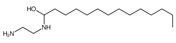 1-(2-aminoethylamino)tetradecan-1-ol结构式