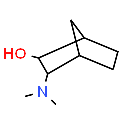 Bicyclo[2.2.1]heptan-2-ol, 3-(dimethylamino)-, (2-exo,3-endo)-(-)- (9CI) Structure