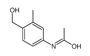N-[4-(hydroxymethyl)-3-methylphenyl]acetamide结构式