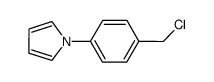 1-(4-chloromethylphenyl)-1H-pyrrole结构式
