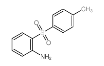 Benzenamine,2-[(4-methylphenyl)sulfonyl]- structure