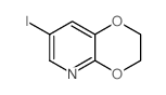 7-碘-2,3-二氢-[1,4] 二恶英[2,3-b] 吡啶结构式