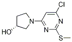 (R)-1-(6-Chloro-2-methylsulfanyl-pyrimidin-4-yl)-pyrrolidin-3-ol picture